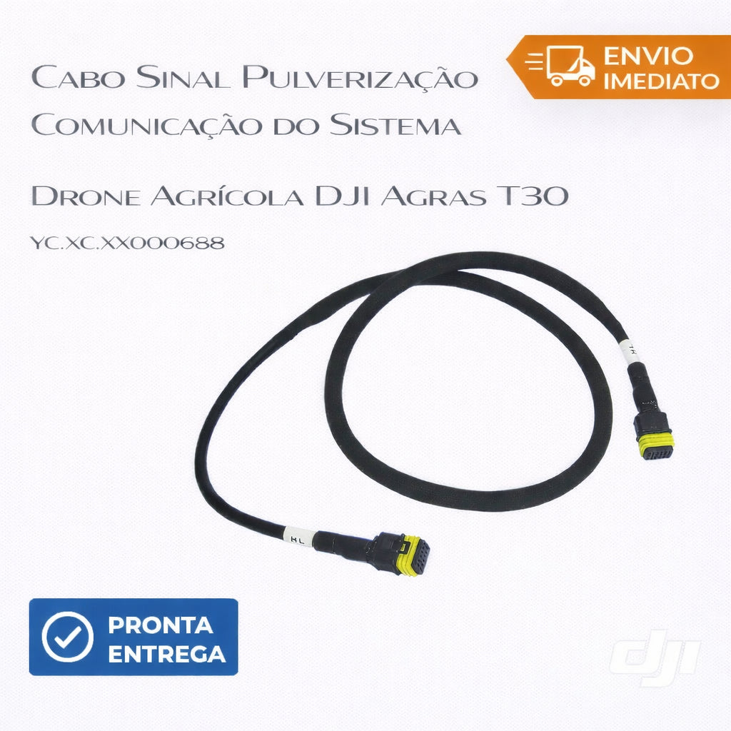 Cabo de Sinal de Pulverização DJI Agras T30 YC.XC.XX000688 — Peça de Reposição