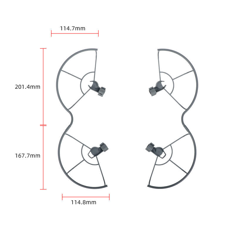 Protetor de Hélices Anti-Colisão para DJI Mini 5 Pro — Acessório de Segurança | Volar