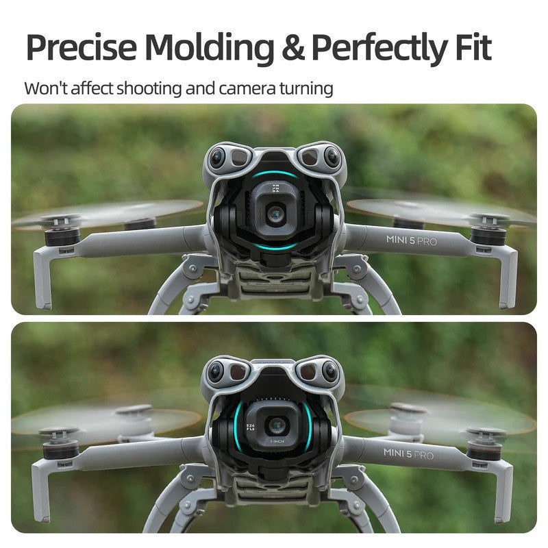 Para-Sol e Protetor de Lente do Gimbal para DJI Mini 5 Pro — Volar