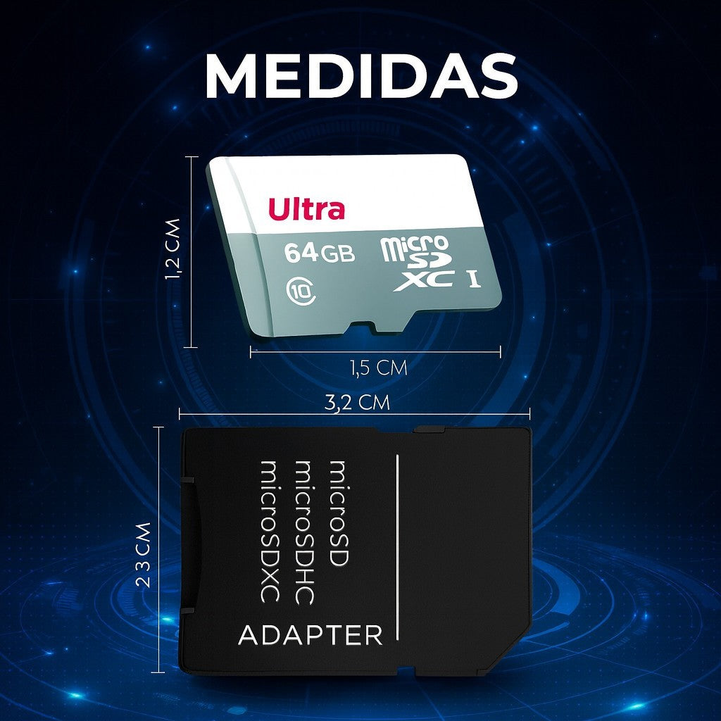 Cartão SanDisk MicroSD Ultra 128GB Classe 10 UHS‑I com Adaptador — Volar