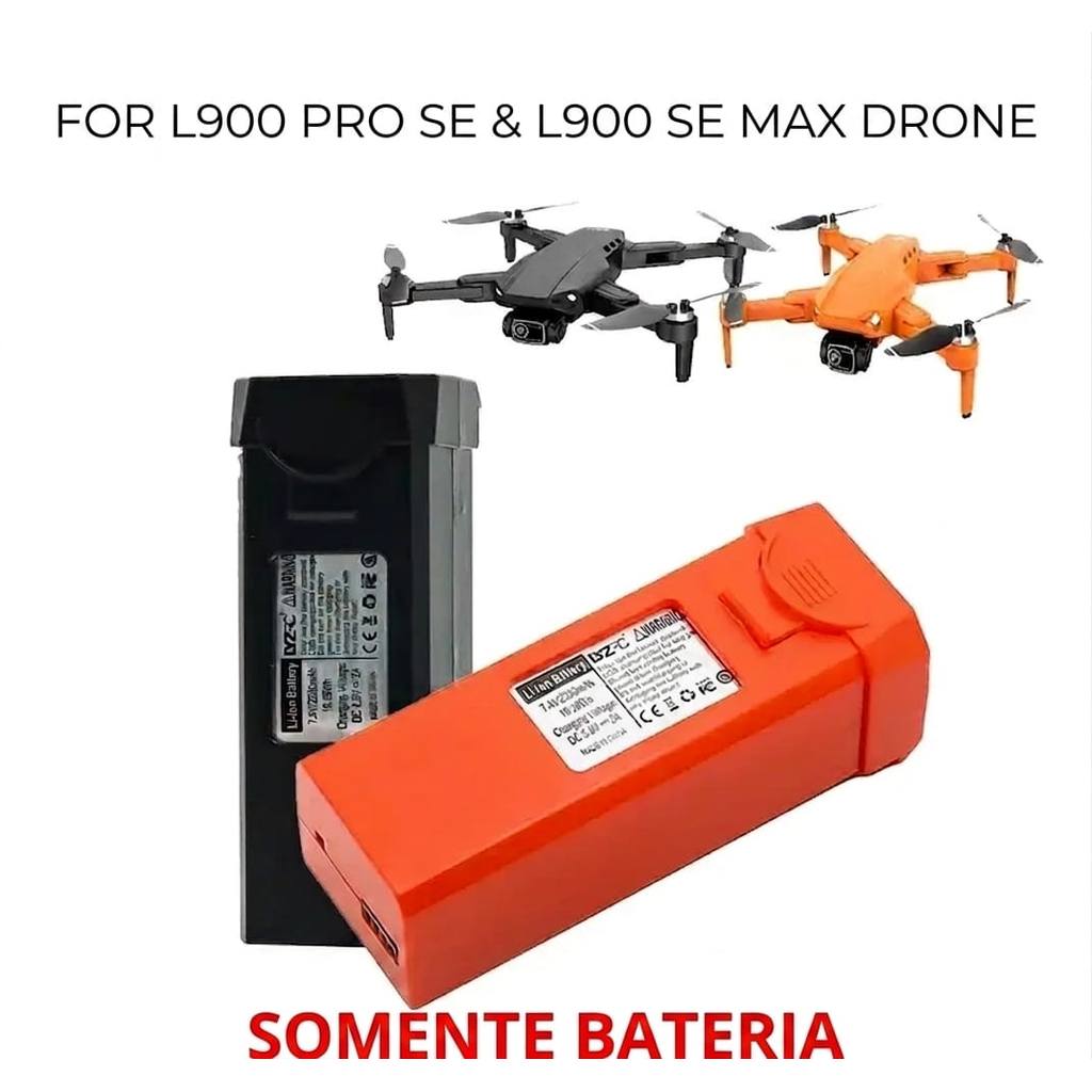 Bateria LiPo 7.4V 2200mAh para Drone L900 Pro e L900 SE — Reposição Volar