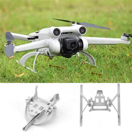 Trem de Pouso Dobrável para DJI Mini 3 Pro — Extensor de Altura | Volar