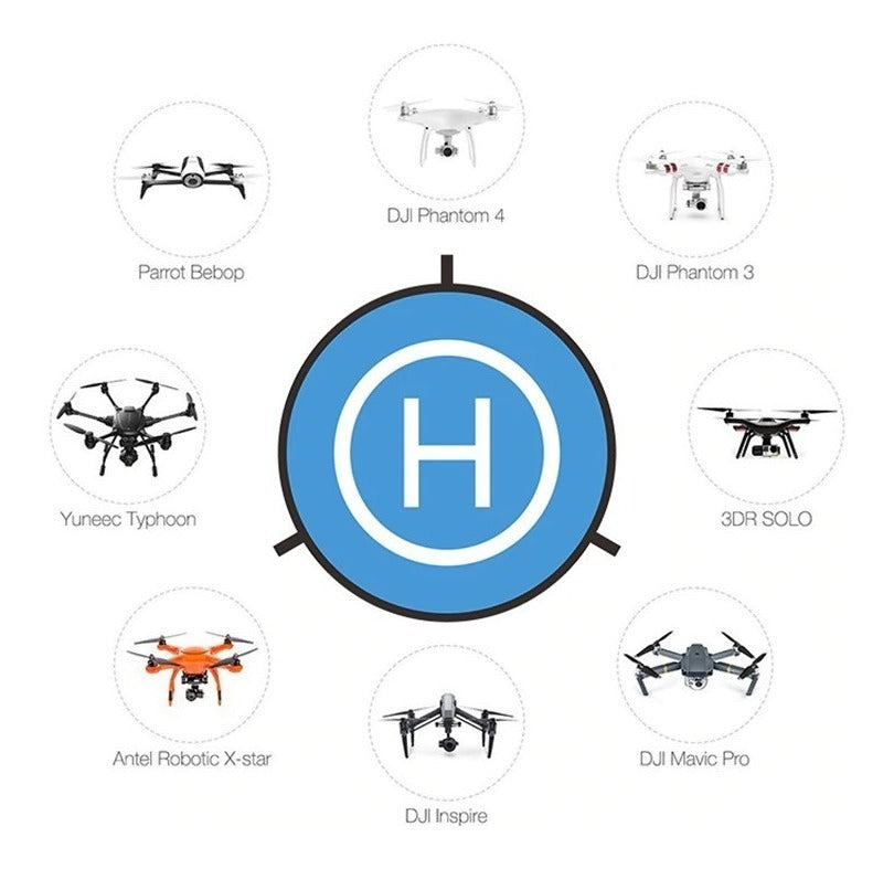 Landing Pad 55 cm para Drone — Pista de Pouso Portátil e Dobrável | Volar