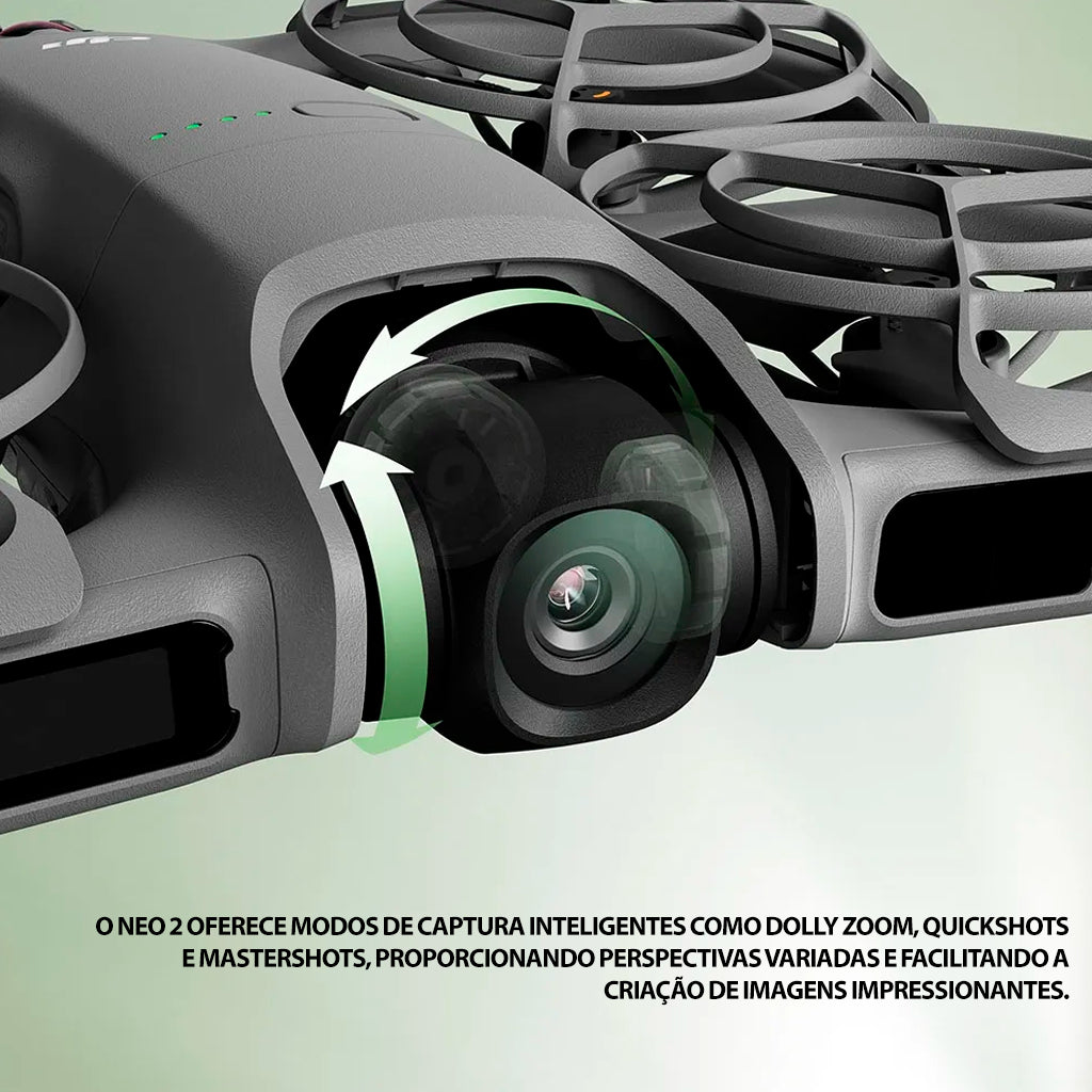 Drone DJI Neo 2 Standard ou Fly More Combo — Alta Performance Volar