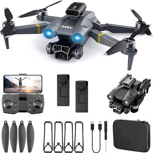 Drone M3 Max 1080p com Tela no Controle para Iniciantes — Primeiro Voo Volar