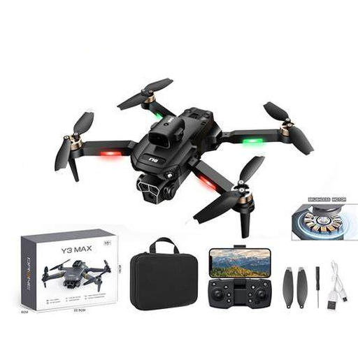 Drone Y3 Max Brushless com 2 Baterias para Iniciantes e Voo Recreativo — Volar